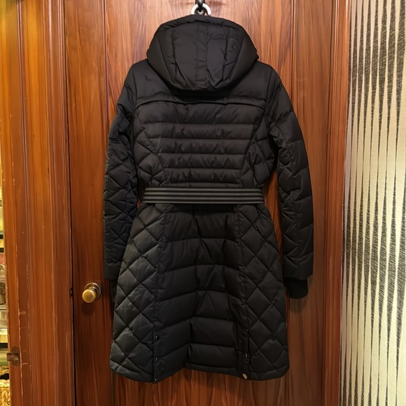 Lole women’s black hooded car coat. Size large 10-12. - Picture 2 of 11